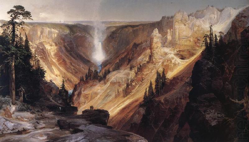 Moran, Thomas The Grand Canyon of the Yellowstone china oil painting image